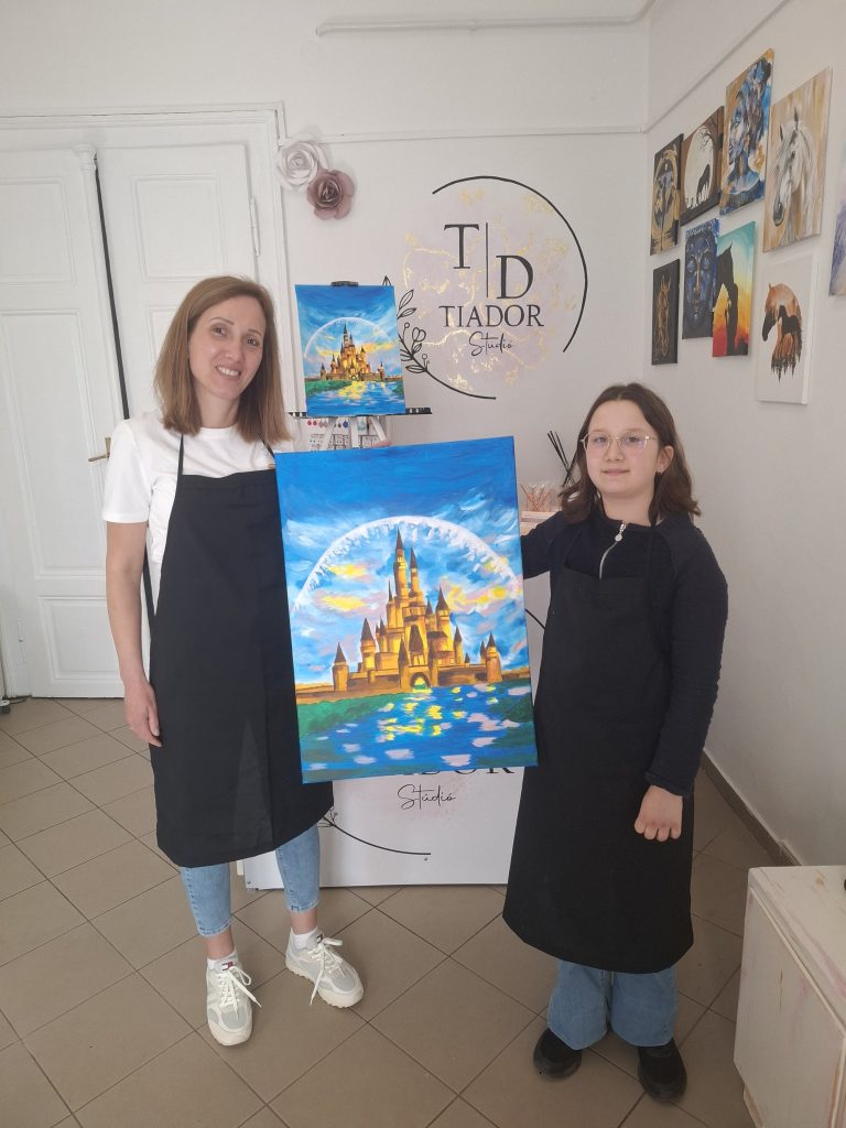 Disney mesekastély élményfestés 2026.03.08. – TiaDor Stúdió