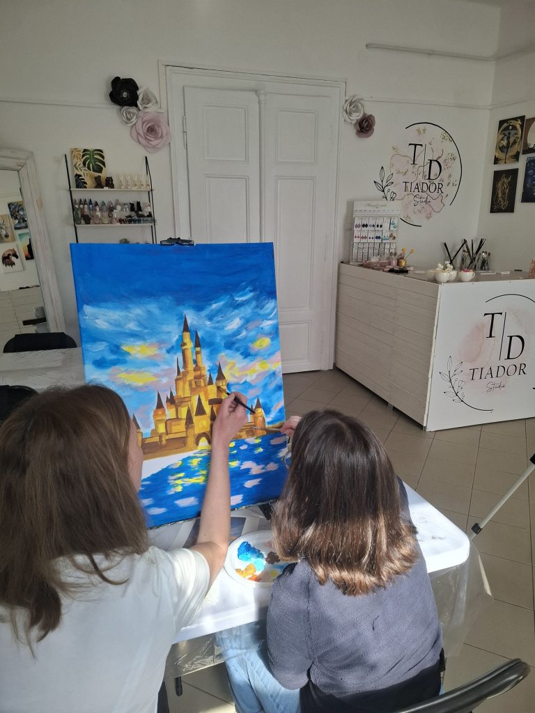 Disney mesekastély élményfestés 2026.03.08. – TiaDor Stúdió