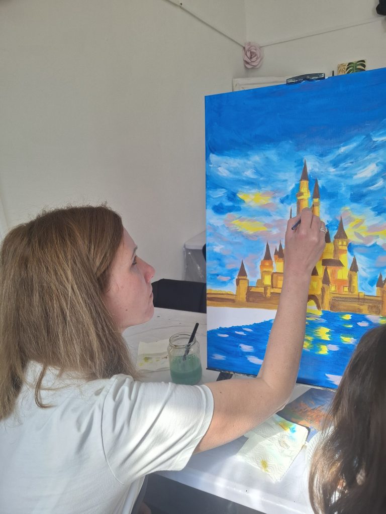 Disney mesekastély élményfestés 2026.03.08. – TiaDor Stúdió