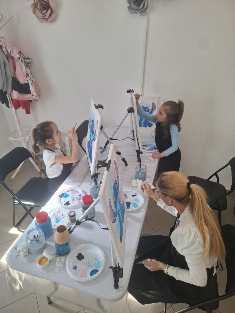 Stitch élményfestés – 2026.03.14. – TiaDor Stúdió