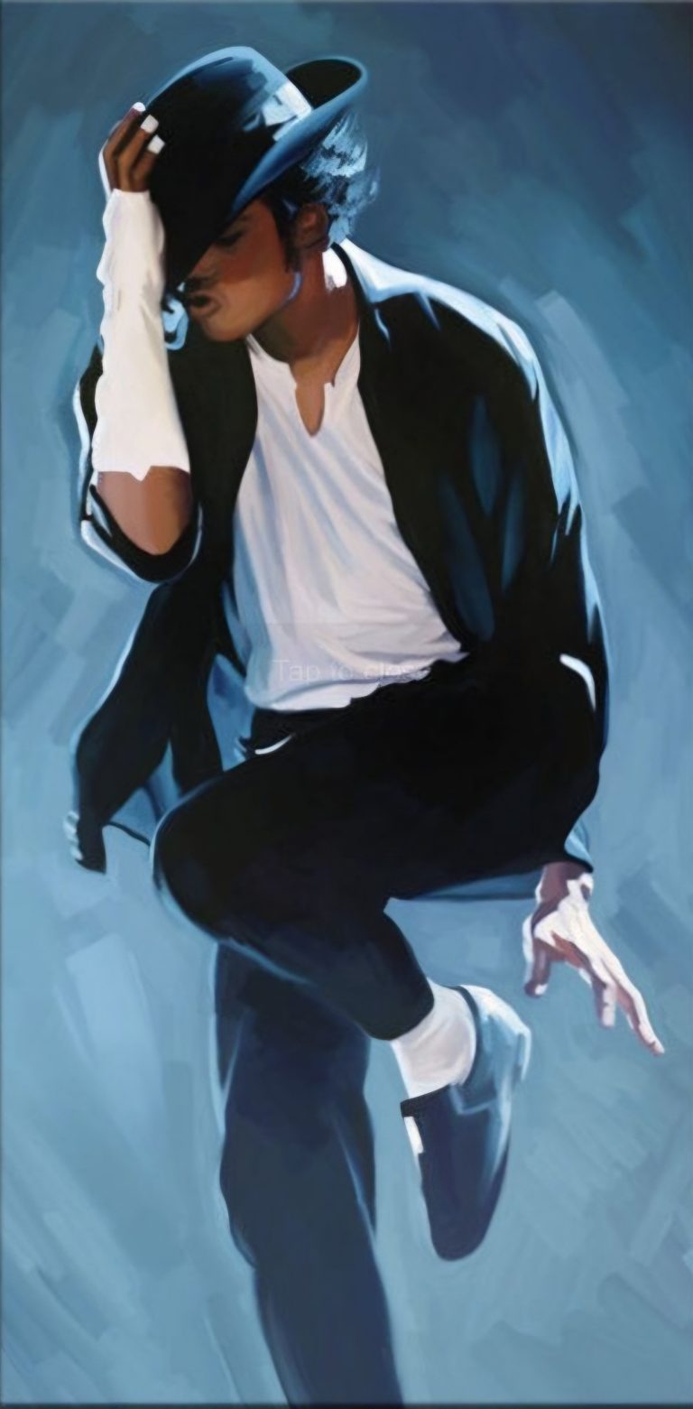 Michael Jackson élményfestés - TiaDor Stúdió Debrecen