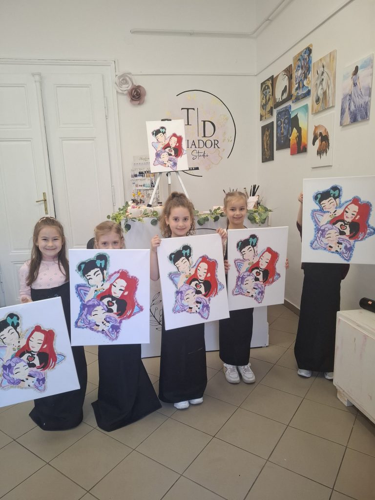 K-Pop szülinapi élményfestés – 2026.04.18. – TiaDor Stúdió