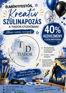 Fiús születésnapi program a TiaDor Stúdióban