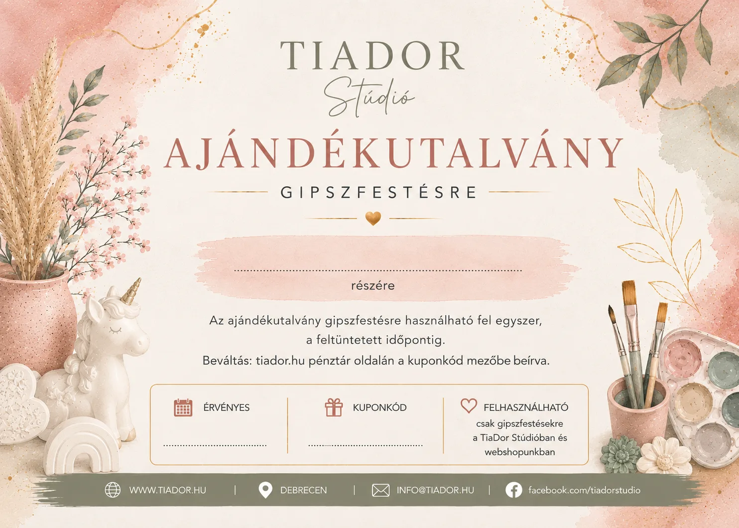 ajandekutalvany-gipszfestes
